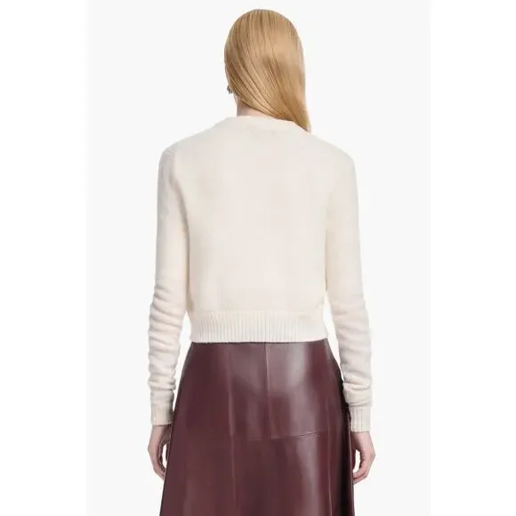 Altuzarra Thea Cardigan Sweater in Ivory L